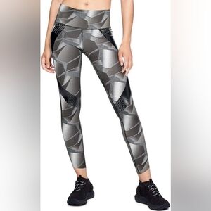 NWT Under Armour UA Perpetual Superbas Powerprint Geometric Patterned Leggings S